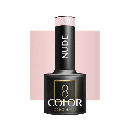 Ocho Nails Hybridný gél lak na nechty Nude N01 5 g Ocho Nails Hybridný gél lak na nechty Nude N01 5 g