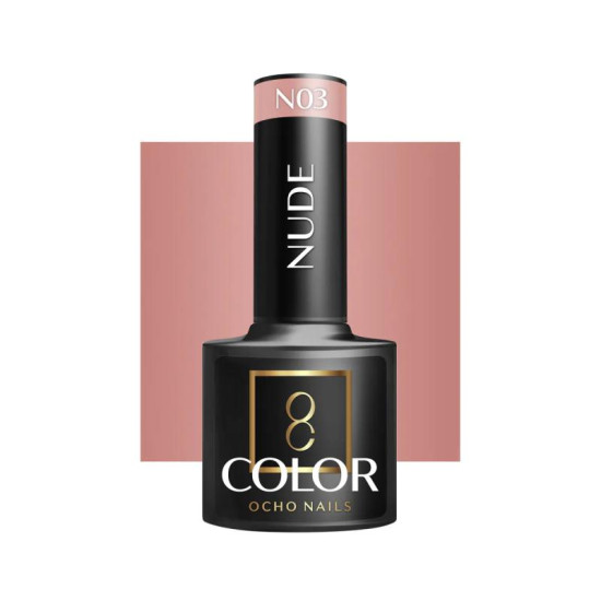 Ocho Nails Hybridný gél lak na nechty Nude N03 5 g Ocho Nails Hybridný gél lak na nechty Nude N03 5 g