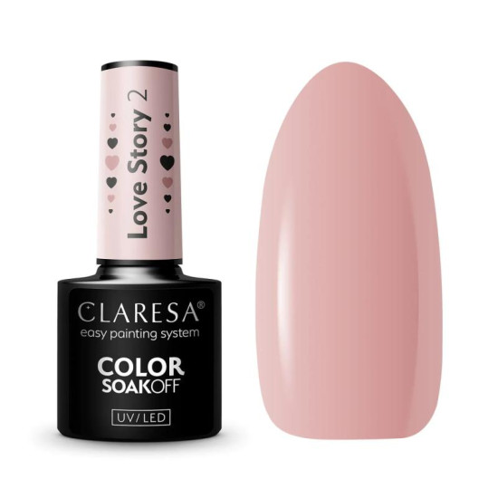 Claresa gél lak na nechty Love Story 2, 5 g Claresa gél lak na nechty Love Story 2, 5 g