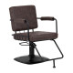 Gabbiano Kadernícke kreslo Katania Loft Old Leather, čiernohnedé Gabbiano Kadernícke kreslo Katania Loft Old Leather, čiernohnedé