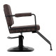 Gabbiano Kadernícke kreslo Katania Loft Old Leather, čiernohnedé Gabbiano Kadernícke kreslo Katania Loft Old Leather, čiernohnedé