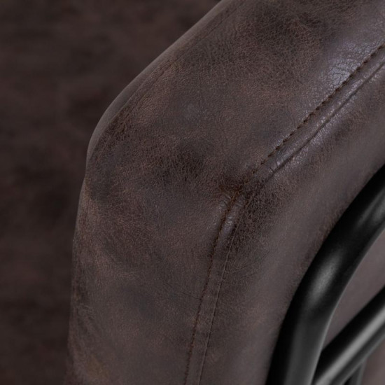Gabbiano Kadernícke kreslo Katania Loft Old Leather, čiernohnedé Gabbiano Kadernícke kreslo Katania Loft Old Leather, čiernohnedé