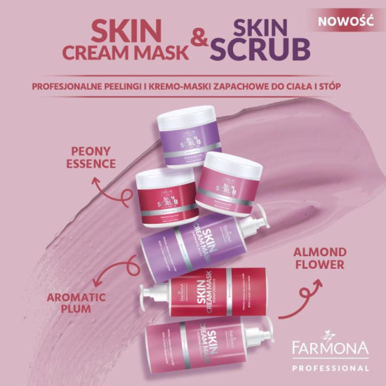 Farmona Skin Cream Mask krémová maska na telo a chodidlá mandľový kvet Farmona Skin Cream Mask krémová maska na telo a chodidlá mandľový kvet