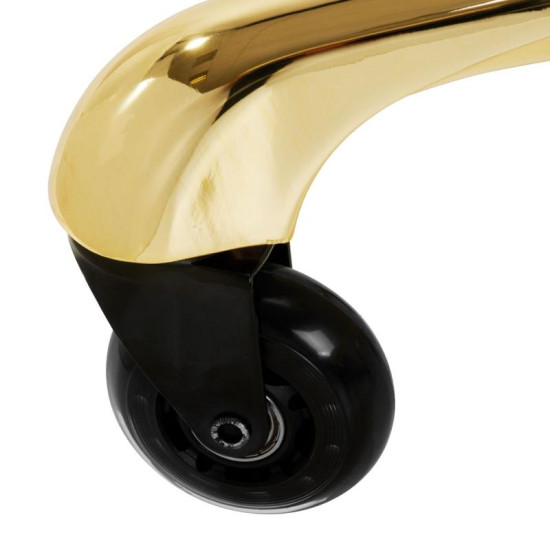 Kadernícka taburetka Gabbiano Fine gold Kadernícka taburetka Gabbiano Fine gold