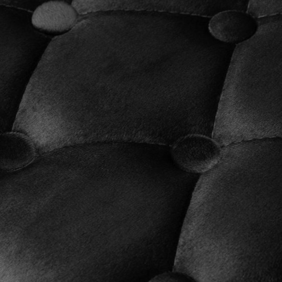 Kreslo 4Rico QS-OF213G zamatové čierne Kreslo 4Rico QS-OF213G zamatové čierne