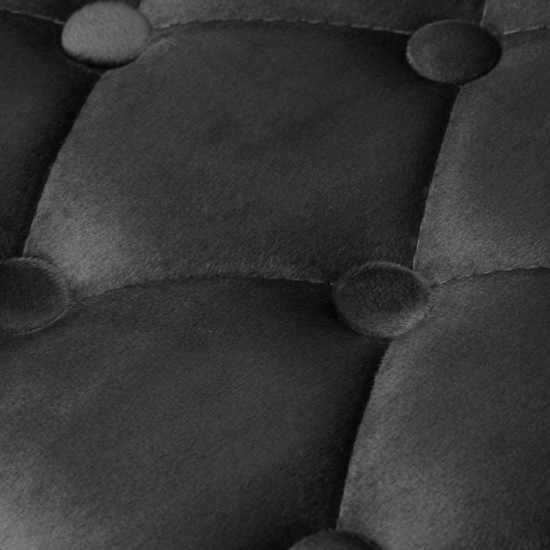 Kreslo 4Rico QS OF213G zamatové šedé
