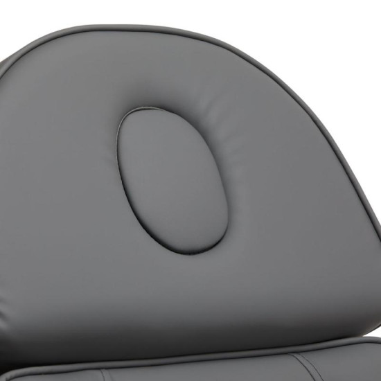 Elektrické kozmetické kreslo Sillon Lux 273B 3x motor šedé, šedá podstava Elektrické kozmetické kreslo Sillon Lux 273B 3x motor šedé, šedá podstava