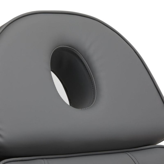 Elektrické kozmetické kreslo Sillon Lux 273B 3x motor šedé, šedá podstava Elektrické kozmetické kreslo Sillon Lux 273B 3x motor šedé, šedá podstava