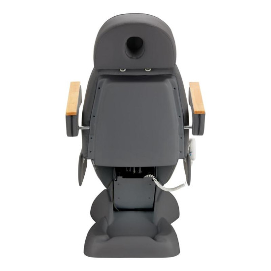 Elektrické kozmetické kreslo Sillon Lux 273B 3x motor šedé, šedá podstava Elektrické kozmetické kreslo Sillon Lux 273B 3x motor šedé, šedá podstava