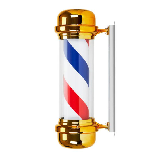 Svetelná reklama Barber shop BB-02 zlatá Svetelná reklama Barber shop BB-02 zlatá