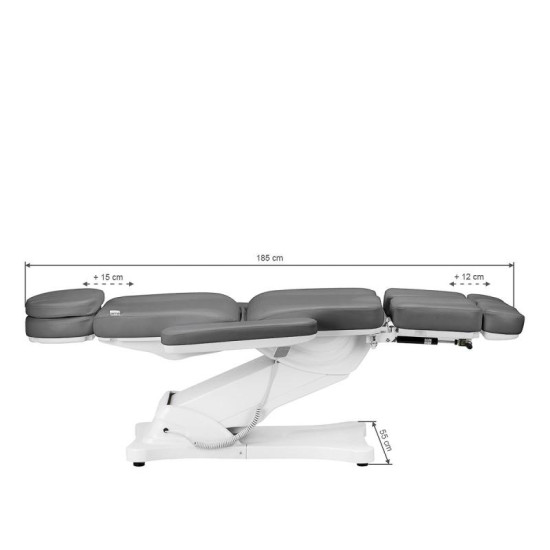 Elektrické pedikérske kreslo Sillon Classic Pedi 2 motorové šedé Elektrické pedikérske kreslo Sillon Classic Pedi 2 motorové šedé