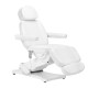 Elektrické kozmetické kreslo Sillon Classic 4-motorové s kolískou biele Elektrické kozmetické kreslo Sillon Classic 4-motorové s kolískou biele