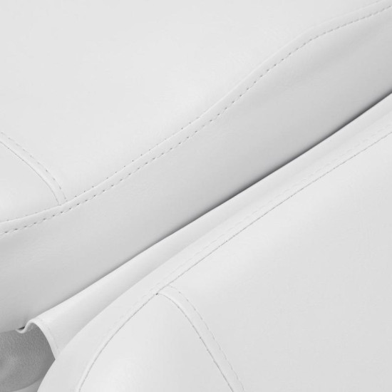 Elektrické kozmetické kreslo Sillon Classic 4-motorové s kolískou biele Elektrické kozmetické kreslo Sillon Classic 4-motorové s kolískou biele