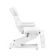 Elektrické kozmetické kreslo Sillon Classic 4-motorové s kolískou biele Elektrické kozmetické kreslo Sillon Classic 4-motorové s kolískou biele