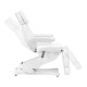 Elektrické kozmetické kreslo Sillon Classic 4-motorové s kolískou biele Elektrické kozmetické kreslo Sillon Classic 4-motorové s kolískou biele