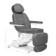Elektrické kozmetické kreslo Sillon Classic 4-motorové s kolískou šedé