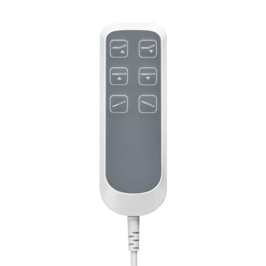 Elektrické pedikérske kreslo Sillon Classic Pedi 3 motorové s kolískou biele Elektrické pedikérske kreslo Sillon Classic Pedi 3 motorové s kolískou biele