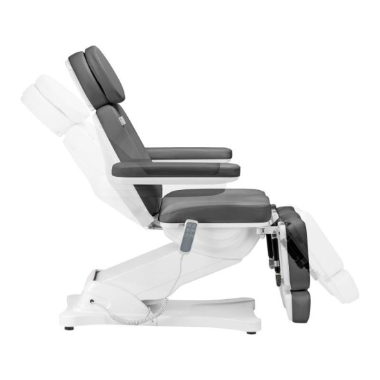 Elektrické pedikérske kreslo Sillon Classic Pedi 3 motory s kolískou šedé