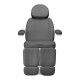 Elektrické pedikérske kreslo Sillon Classic Pedi 3 motory s kolískou šedé