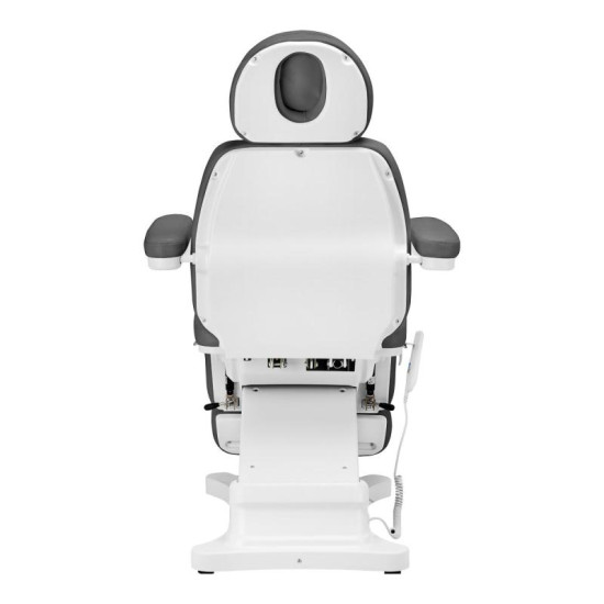 Elektrické pedikérske kreslo Sillon Classic Pedi 3 motory s kolískou šedé
