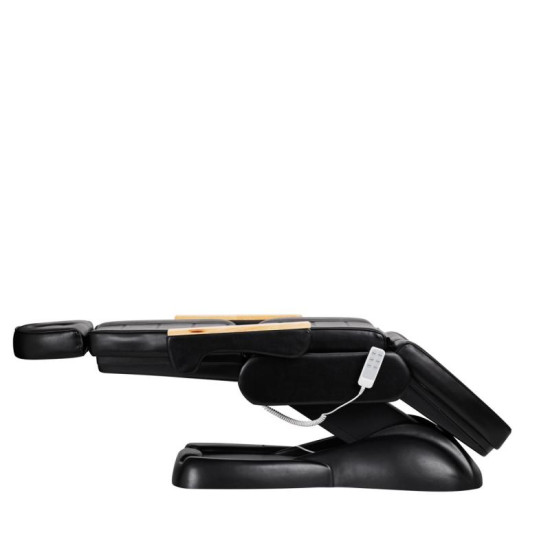 Elektrické kozmetické kreslo Sillon Lux 273B 3x motor čierne + taburetka AM-304 čierna Elektrické kozmetické kreslo Sillon Lux 273B 3x motor čierne + taburetka AM-304 čierna