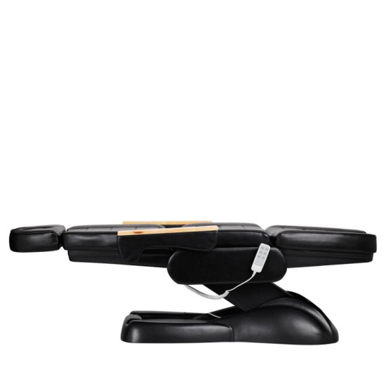 Elektrické kozmetické kreslo Sillon Lux 273B 3x motor čierne + taburetka AM-304 čierna Elektrické kozmetické kreslo Sillon Lux 273B 3x motor čierne + taburetka AM-304 čierna