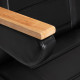 Elektrické kozmetické kreslo Sillon Lux 273B 3x motor čierne + taburetka AM-304 čierna Elektrické kozmetické kreslo Sillon Lux 273B 3x motor čierne + taburetka AM-304 čierna