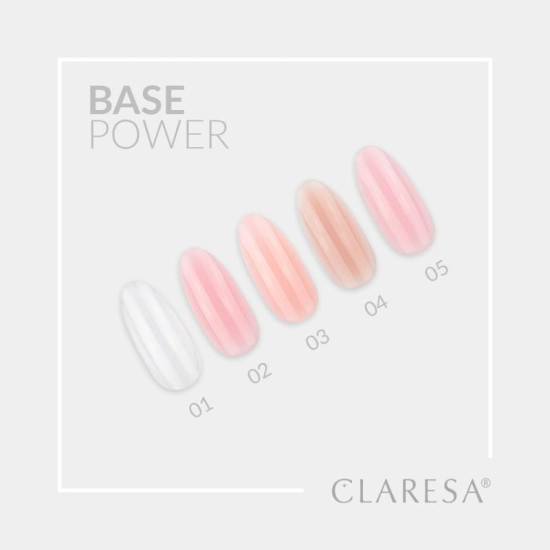 Báza na nechty Claresa Power Base 05, 5g Báza na nechty Claresa Power Base 05, 5g