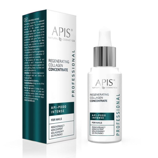 Regeneračný kolagénový koncentrát na nechty Apis Api-Podo Intense 30ml Regeneračný kolagénový koncentrát na nechty Apis Api-Podo Intense 30ml