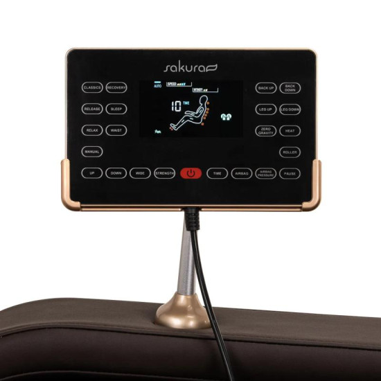 Masážne kreslo Sakura Comfort Plus 806 hnedé Masážne kreslo Sakura Comfort Plus 806 hnedé