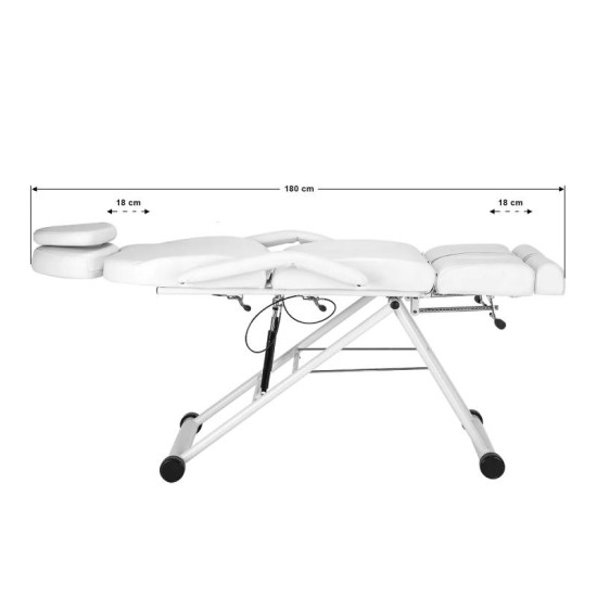 Pedikérske kreslo Azzurro 563S Pedi biele Pedikérske kreslo Azzurro 563S Pedi biele