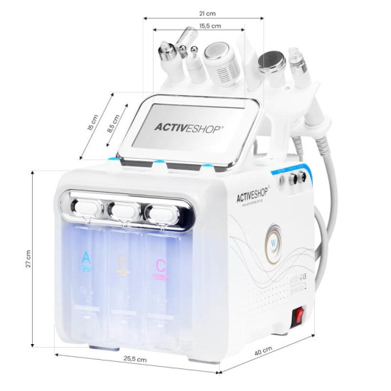Kozmetický prístroj Hydrogen H2+ 6v1 new Kozmetický prístroj Hydrogen H2+ 6v1 new