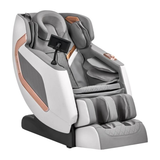 Masážne kreslo Sakura Classic 802 A bielo-šedé Masážne kreslo Sakura Classic 802 A bielo-šedé