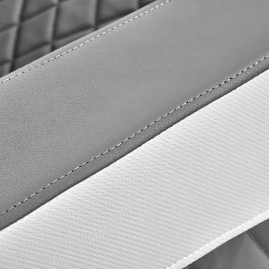 Masážne kreslo Sakura Classic 802 A bielo-šedé Masážne kreslo Sakura Classic 802 A bielo-šedé