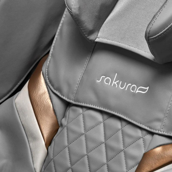Masážeí kreslo Sakura Classic 305 šedé Masážeí kreslo Sakura Classic 305 šedé