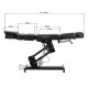 Elektrické tetovacie kreslo Pro Ink 3710 Elektrické tetovacie kreslo Pro Ink 3710