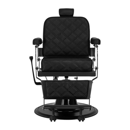 Barberské kreslo Carlos Extra čierne Barberské kreslo Carlos Extra čierne