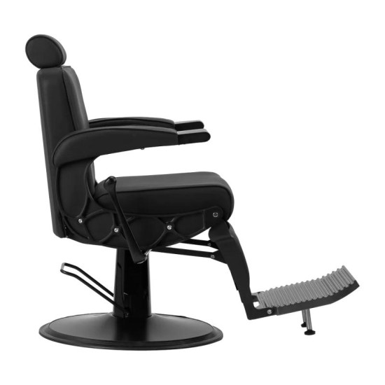 Barberské kreslo Gabbiano Continental čierne Barberské kreslo Gabbiano Continental čierne