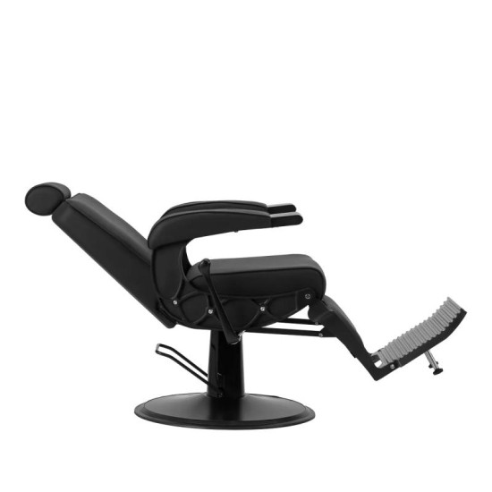 Barberské kreslo Gabbiano Continental čierne Barberské kreslo Gabbiano Continental čierne