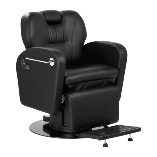 Elektrické barberse kreslo Gabbiano Baron čierne Elektrické barberse kreslo Gabbiano Baron čierne