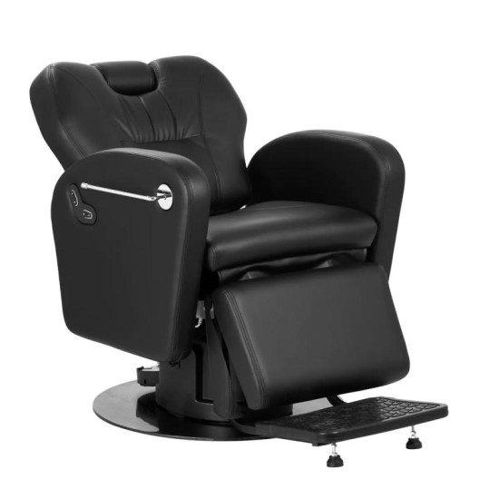 Elektrické barberse kreslo Gabbiano Baron čierne Elektrické barberse kreslo Gabbiano Baron čierne