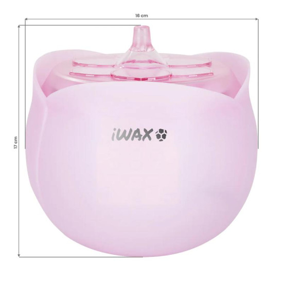 Ohrievač vosku iWax Flower ružový Ohrievač vosku iWax Flower ružový