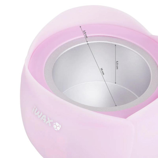Ohrievač vosku iWax Flower ružový Ohrievač vosku iWax Flower ružový