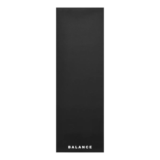 Podložka na jógu Balance PVC black Podložka na jógu Balance PVC black