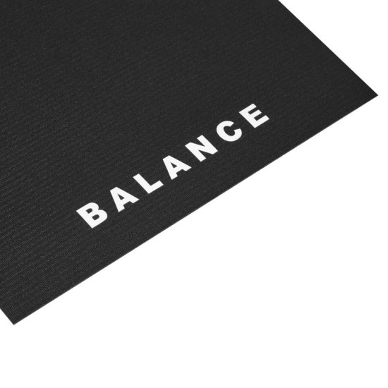 Podložka na jógu Balance PVC black Podložka na jógu Balance PVC black
