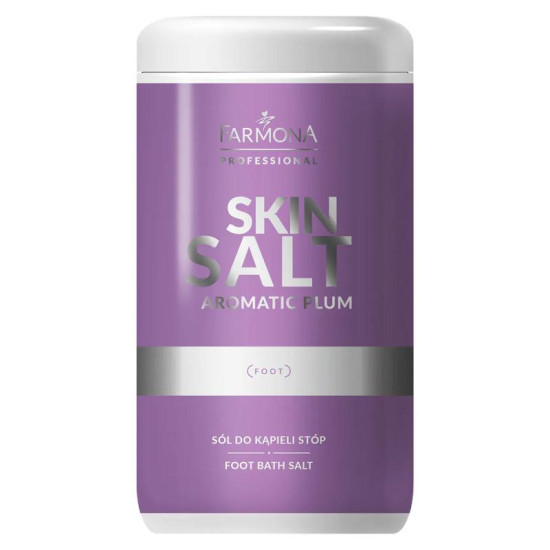 Voňavá soľ na nohy Farmona Skin Salt slivka 1400g Voňavá soľ na nohy Farmona Skin Salt slivka 1400g