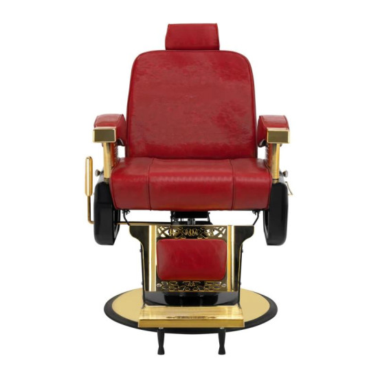 Barberské kreslo Hair System MT-91 červené Barberské kreslo Hair System MT-91 červené