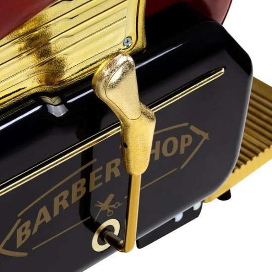 Barberské kreslo Hair System MT-91 červené Barberské kreslo Hair System MT-91 červené