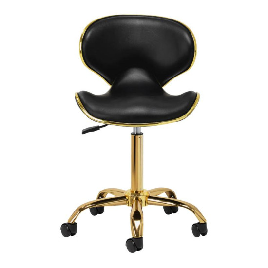 Kozmetická stolička Gabbiano Q-4599G čierna Kozmetická stolička Gabbiano Q-4599G čierna