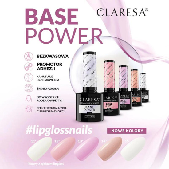 Claresa Báza na nechty Power Base 11 5g Claresa Báza na nechty Power Base 11 5g